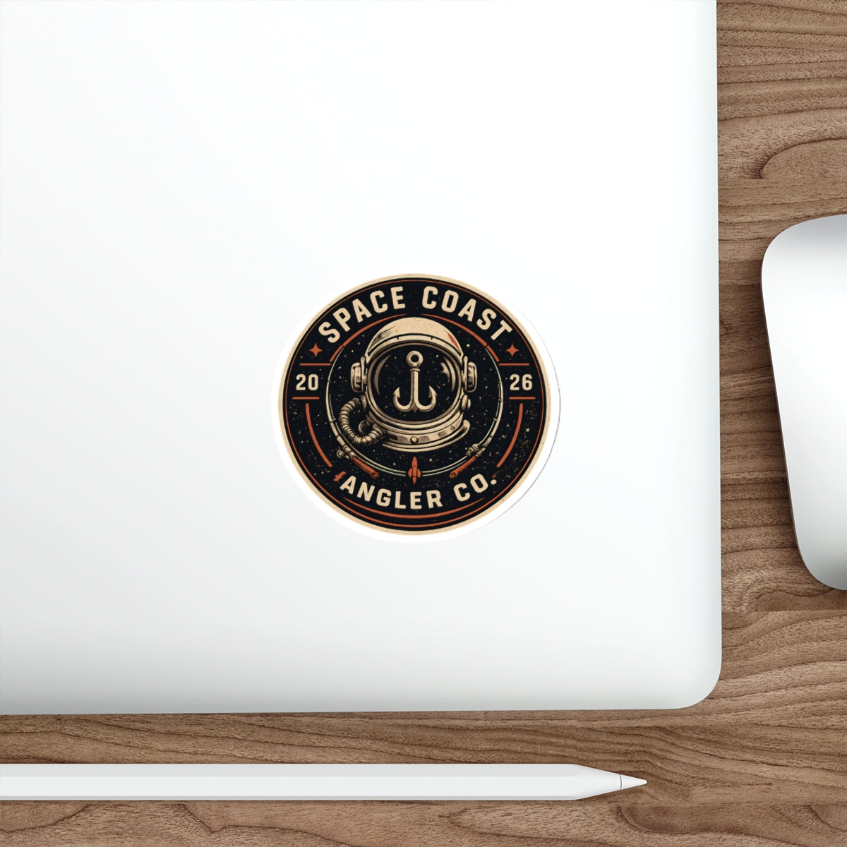Vintage Astronaut Decal