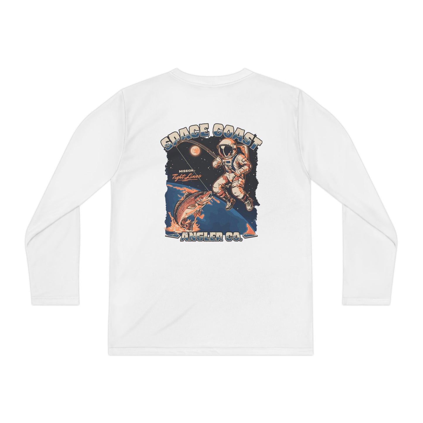 Kids Retro style 'Tight Lines' Fishin' Shirt (Unisex)