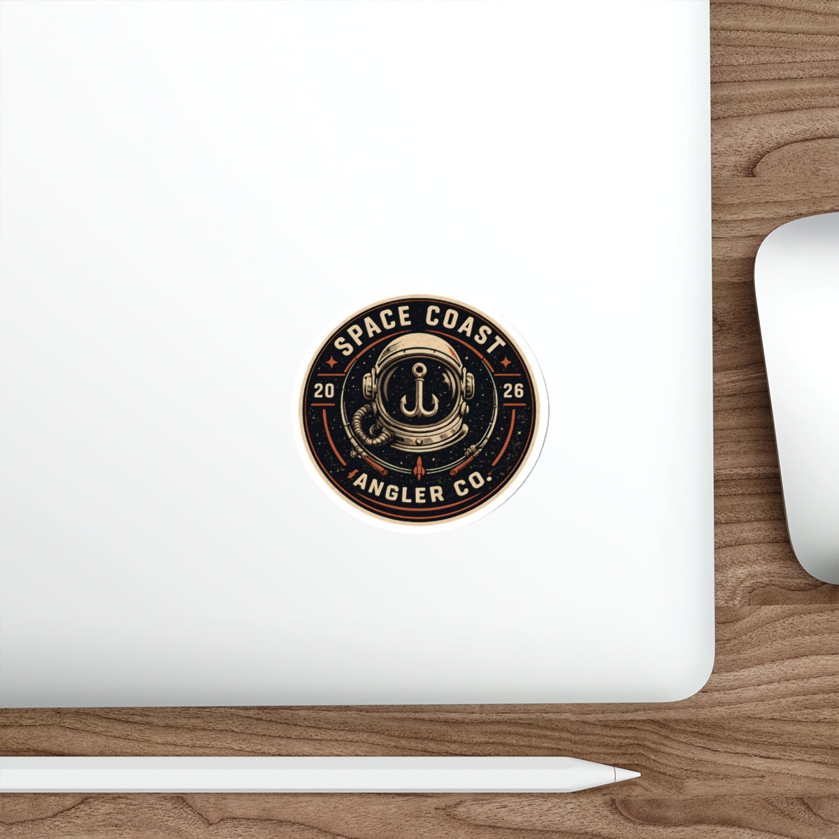 Vintage Astronaut Decal