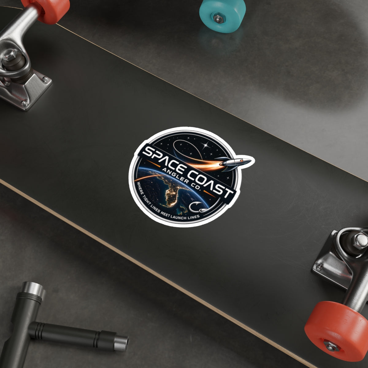Space Coast Angler Co. Logo Decal