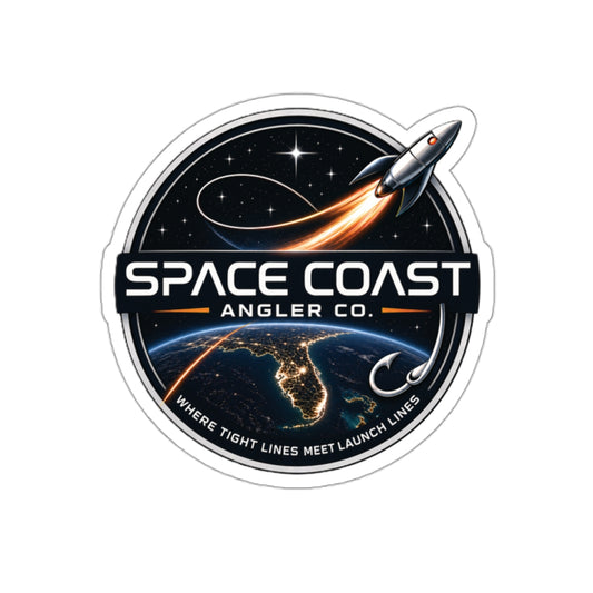Space Coast Angler Co. Logo Decal