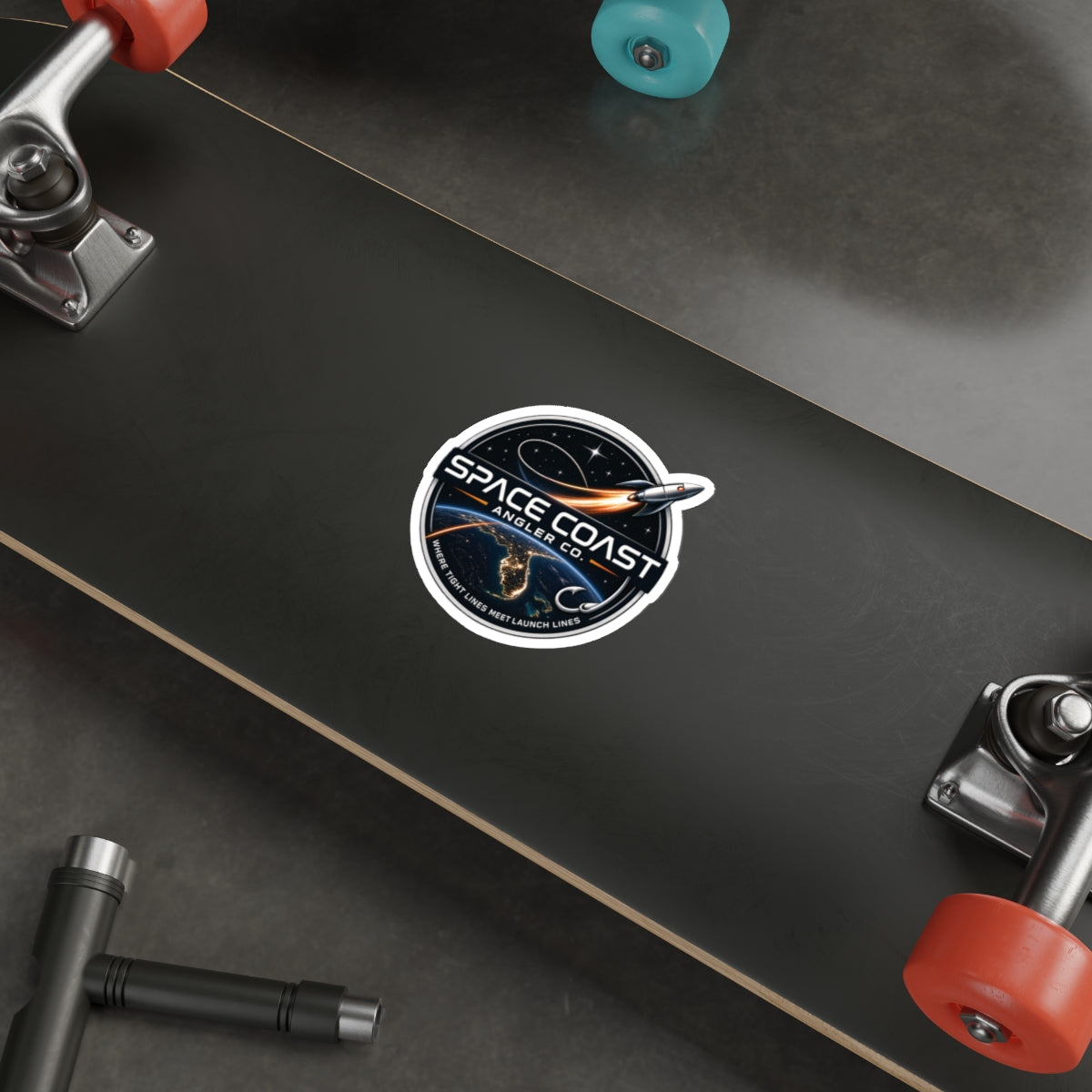 Space Coast Angler Co. Logo Decal