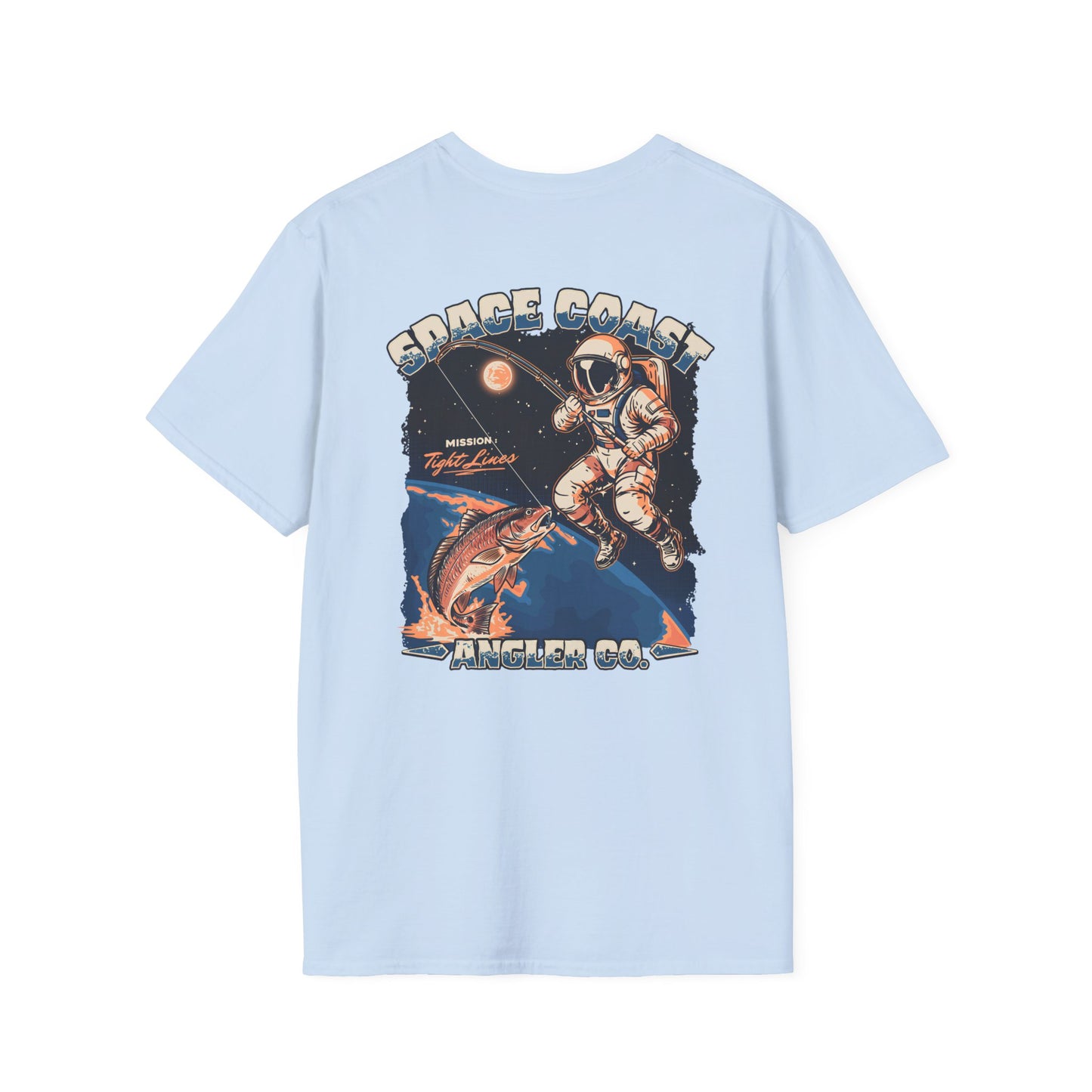 Retro Style "Tight Lines" Tee (Unisex)