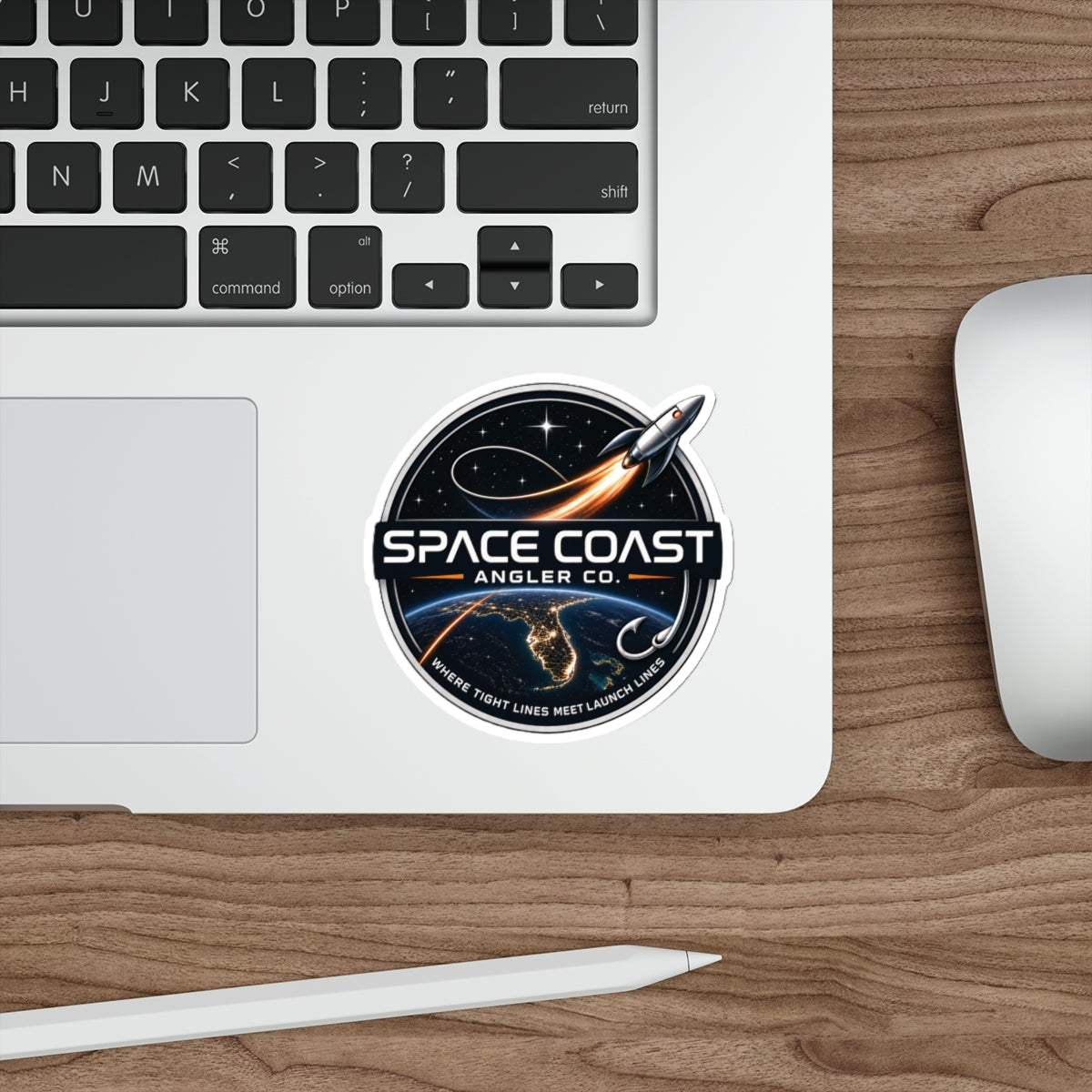 Space Coast Angler Co. Logo Decal