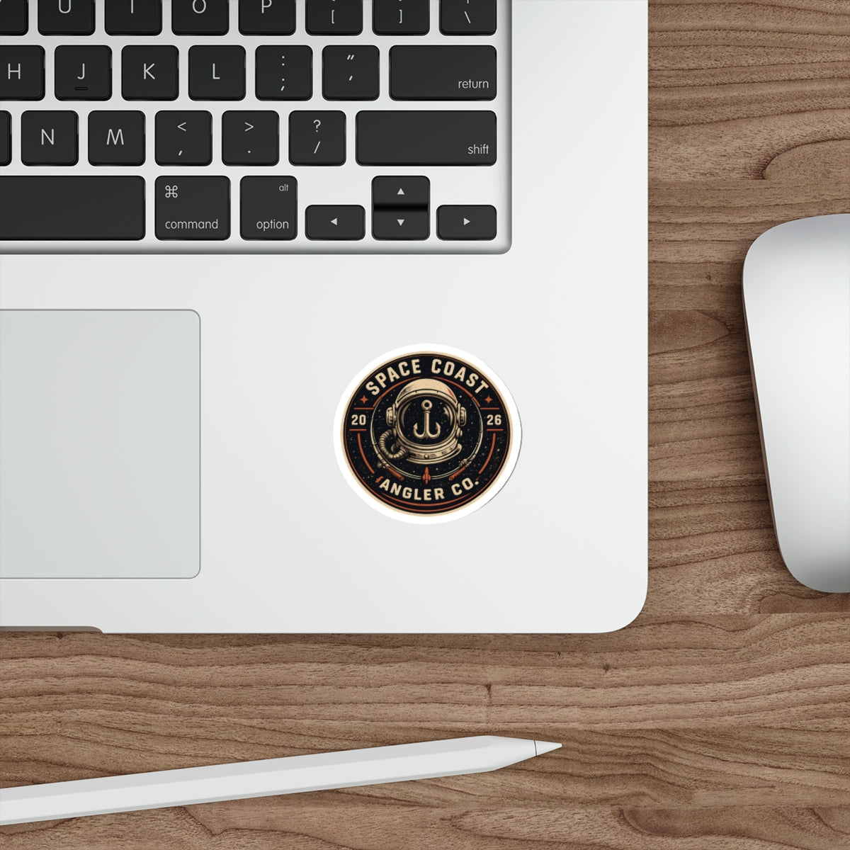 Vintage Astronaut Decal