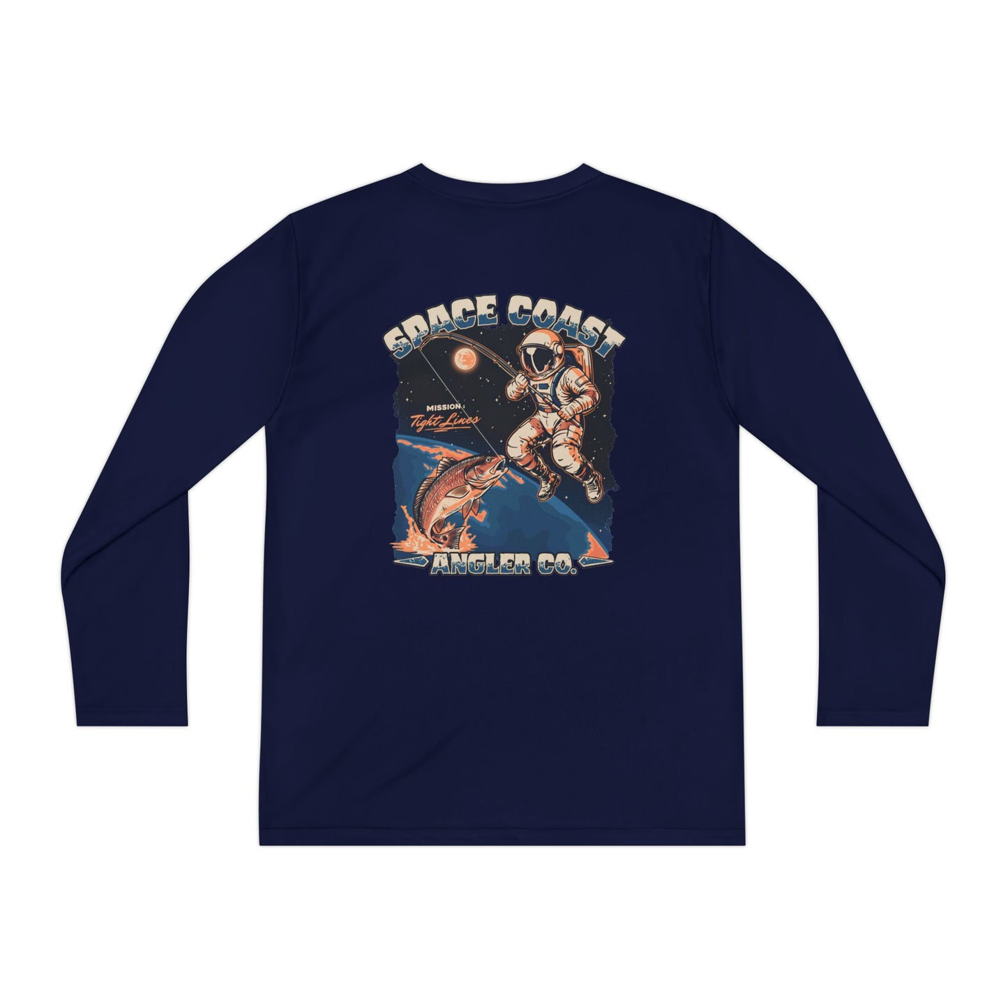 Kids Retro style 'Tight Lines' Fishin' Shirt (Unisex)