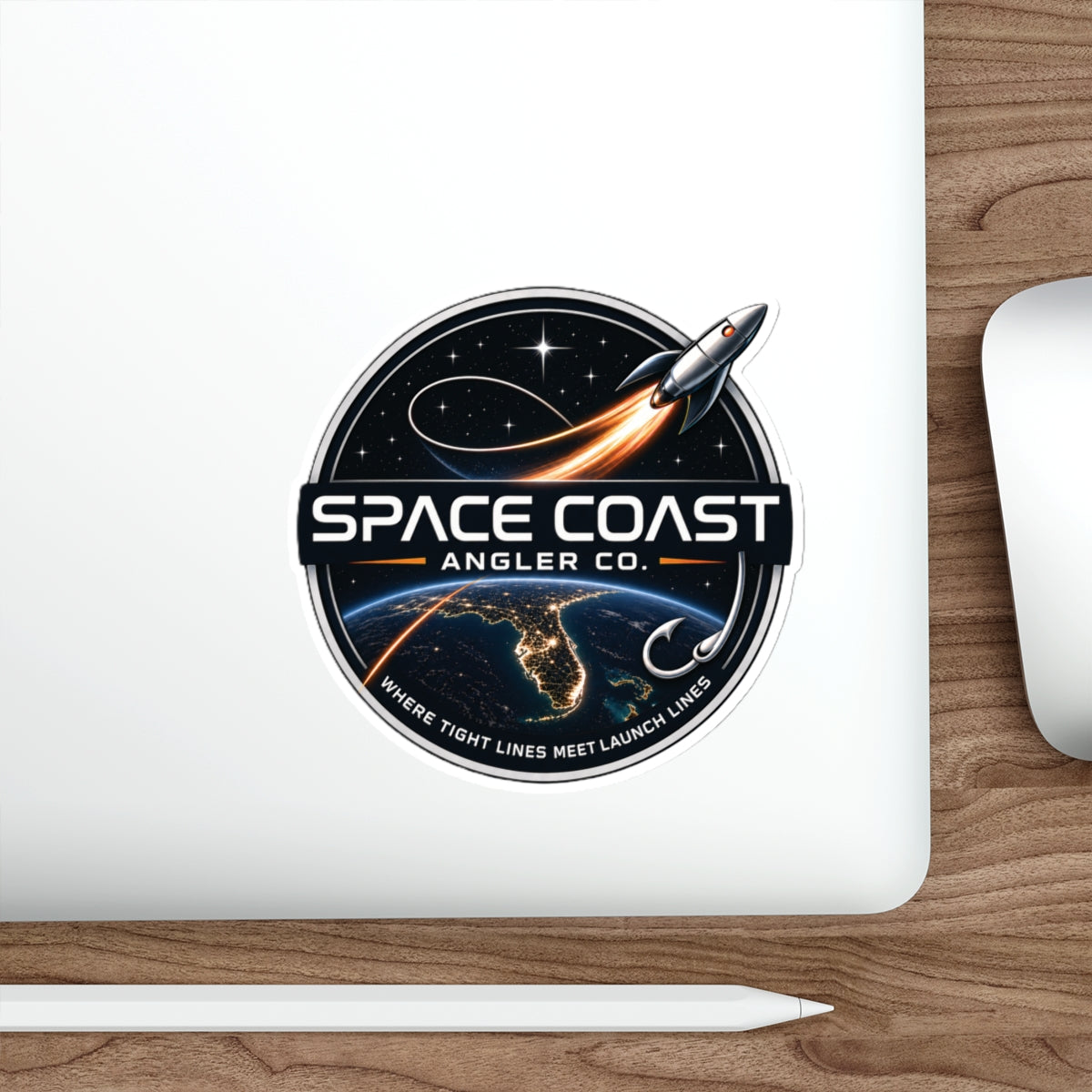 Space Coast Angler Co. Logo Decal