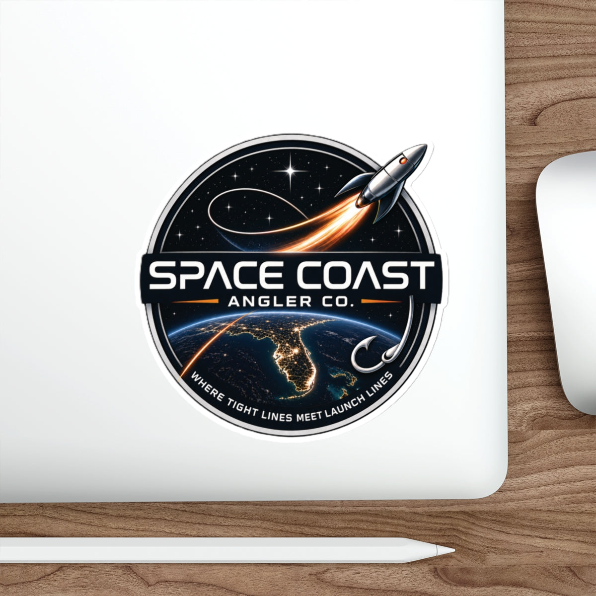 Space Coast Angler Co. Logo Decal