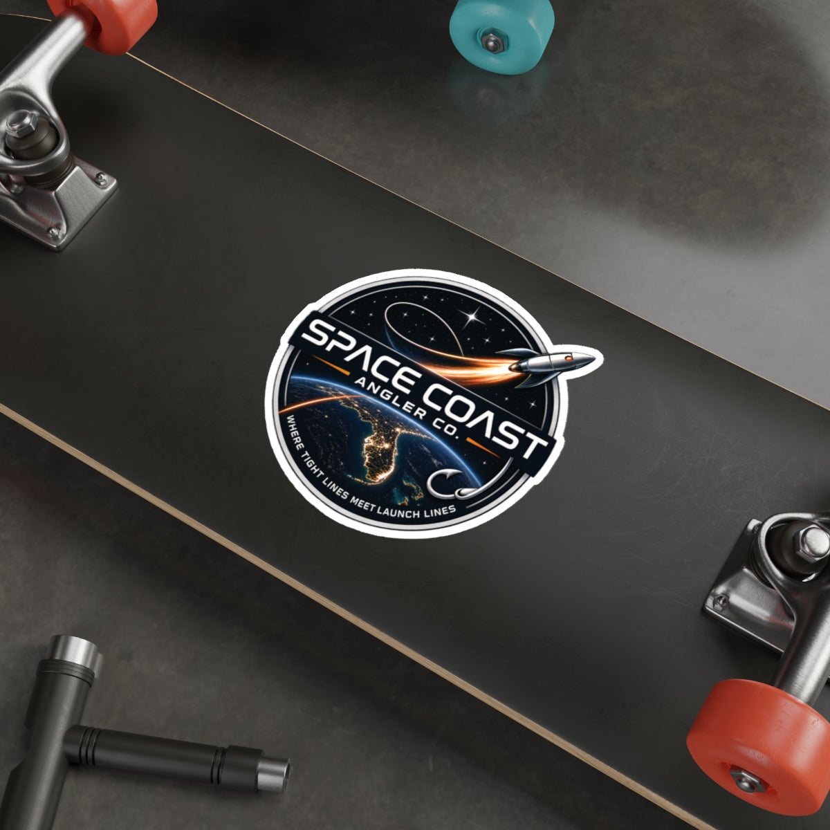Space Coast Angler Co. Logo Decal