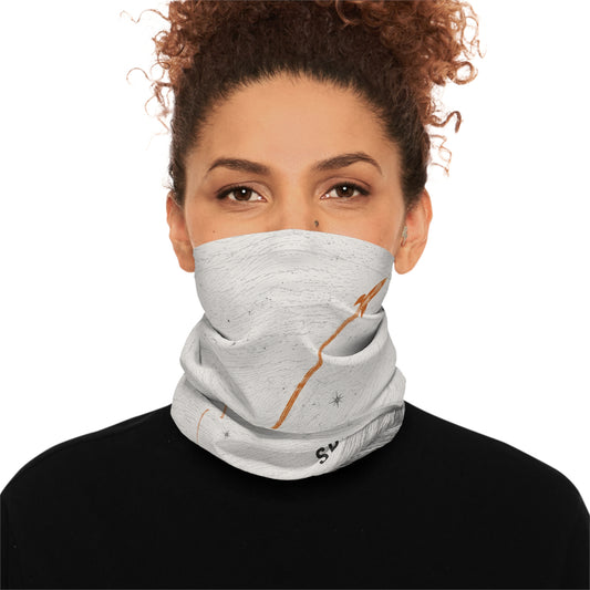 Rocket Trail Fishing Face Mask