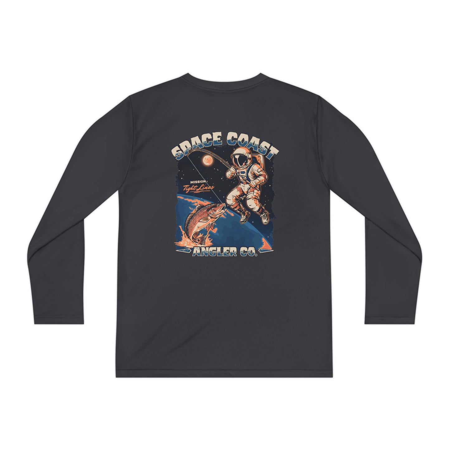 Kids Retro style 'Tight Lines' Fishin' Shirt (Unisex)