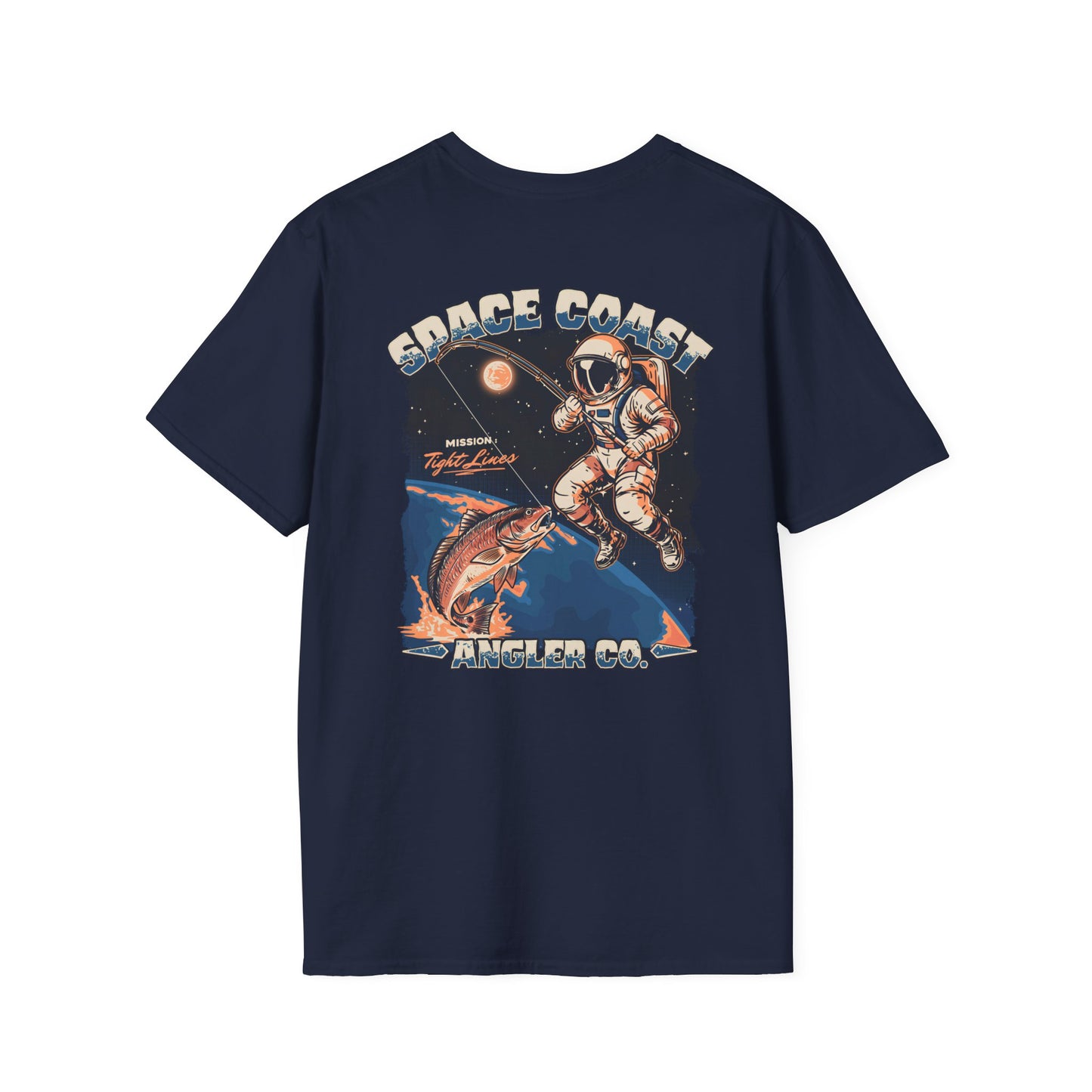 Retro Style "Tight Lines" Tee (Unisex)