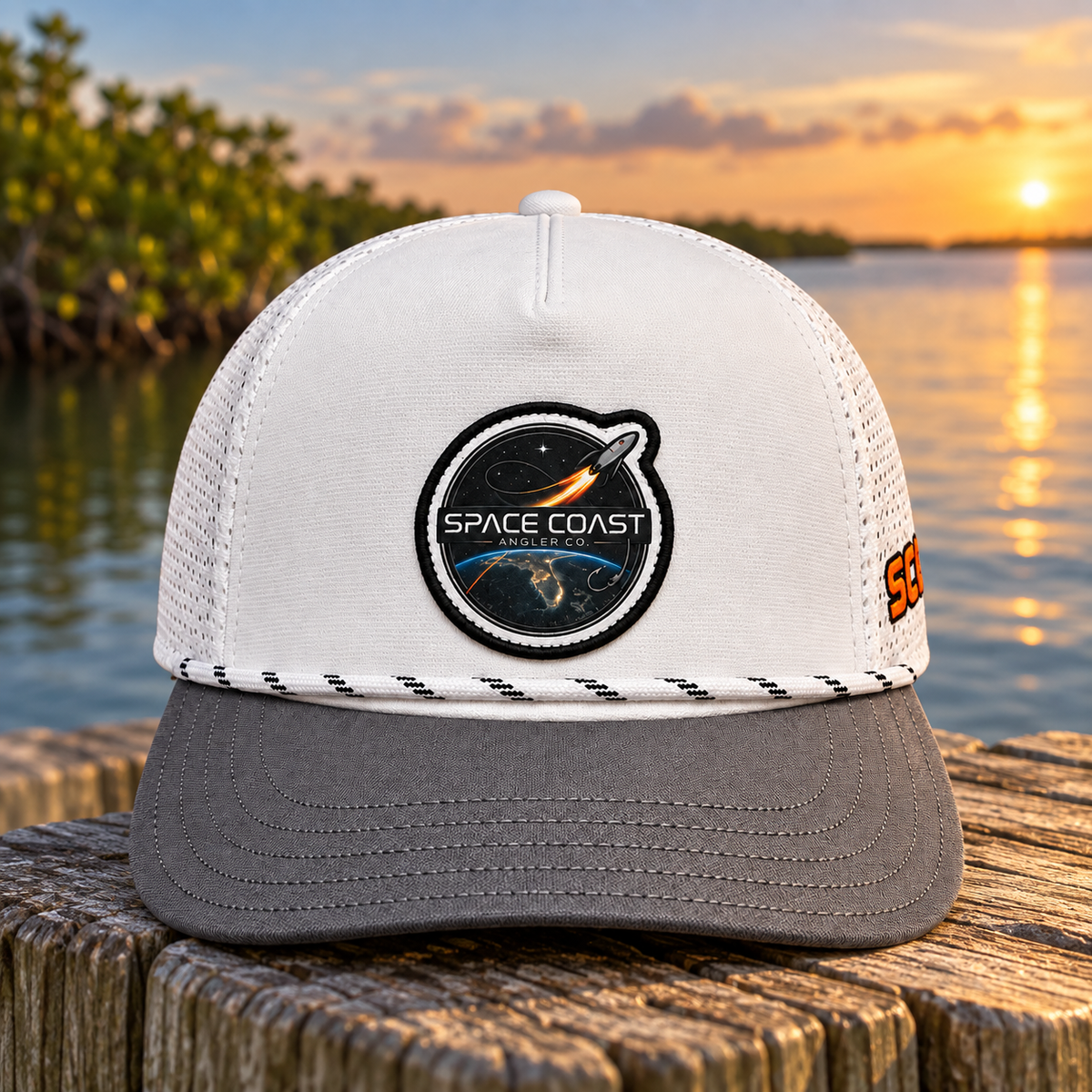 Space Coast Angler Co. Logo Waterproof Hat
