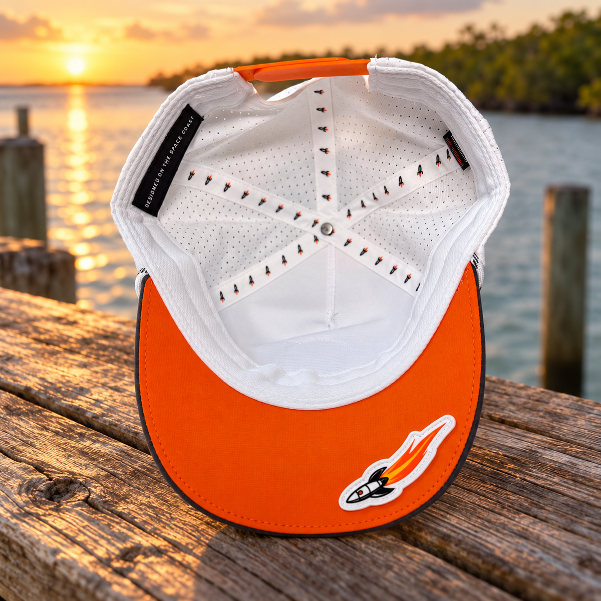 Space Coast Angler Co. Logo Waterproof Hat