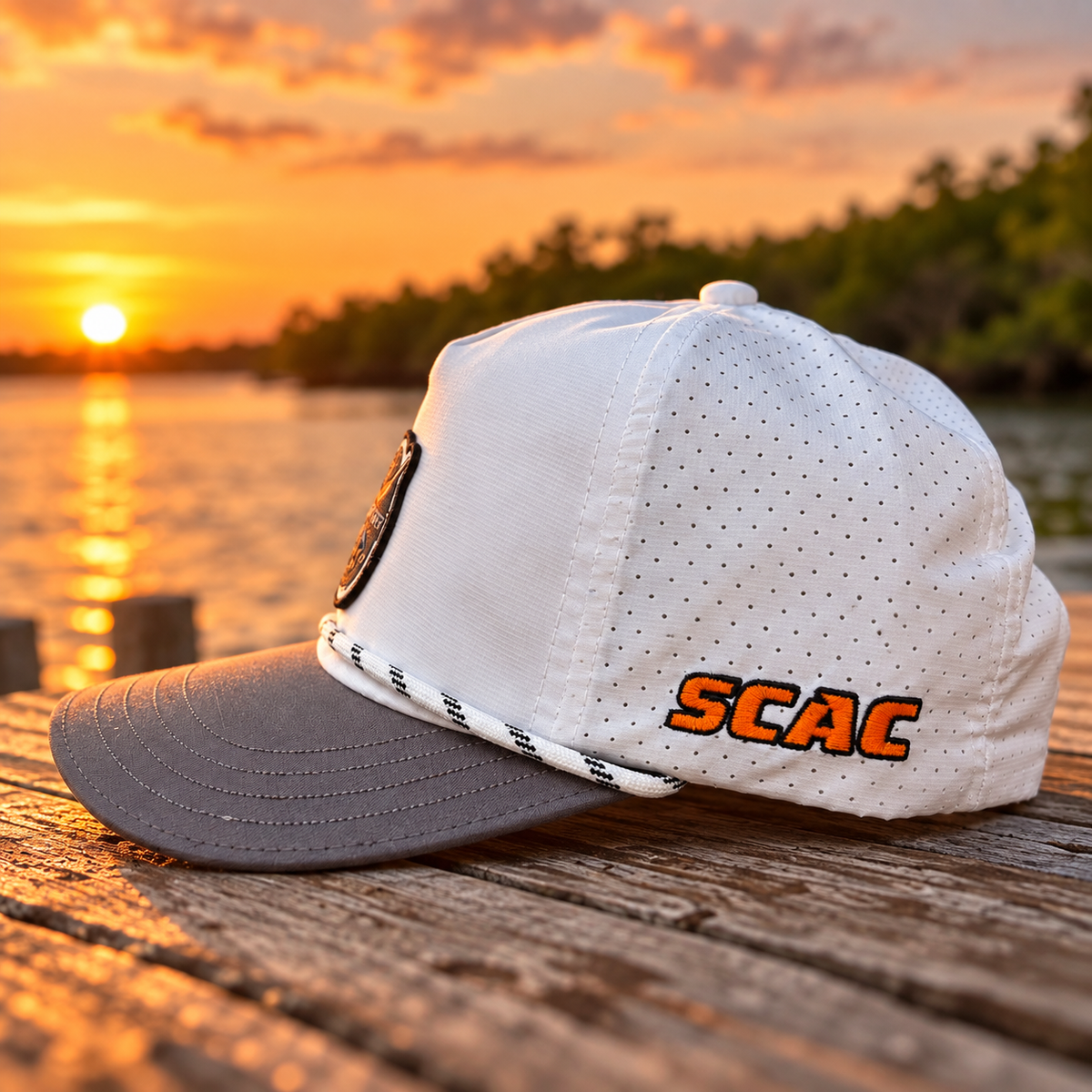 Space Coast Angler Co. Logo Waterproof Hat