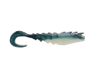 Gulp! Saltwater Nemesis Prawn Curl Tail - 4" - Ocean Shift