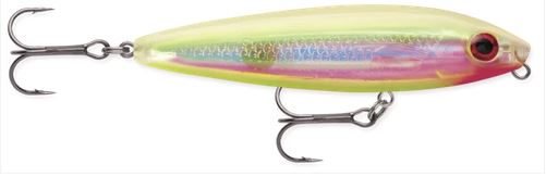 Rapala Skitter Walk Top Water - Holographic Bone Chartreuse