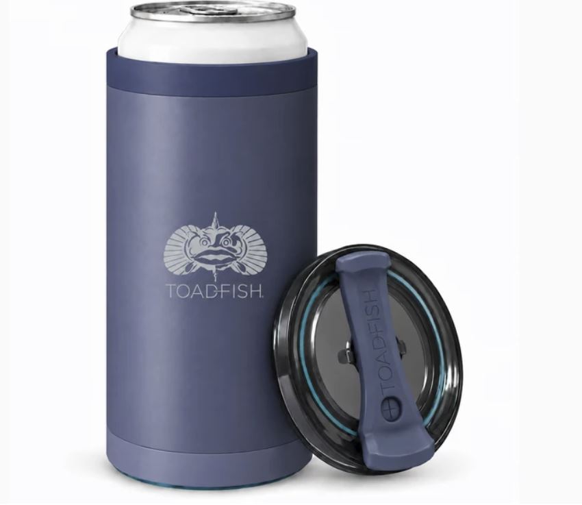 Toadfish Smartgrip 4-in-1 Can Cooler - Blue