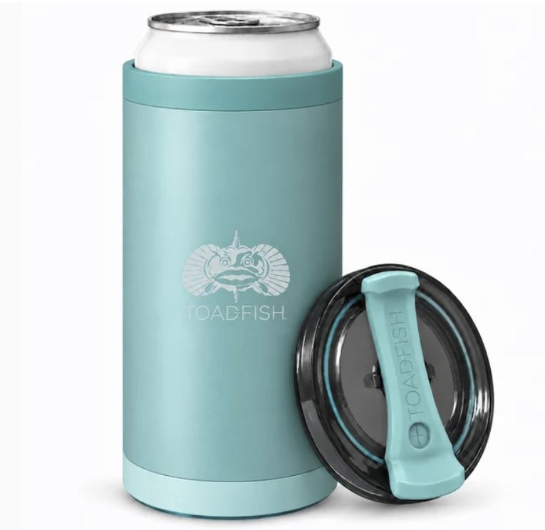 Toadfish Smartgrip 4-in-1 Can Cooler - Teal