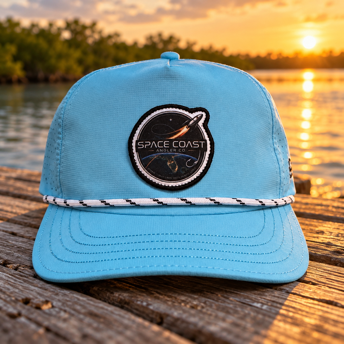 Space Coast Angler Co. Logo Waterproof Hat