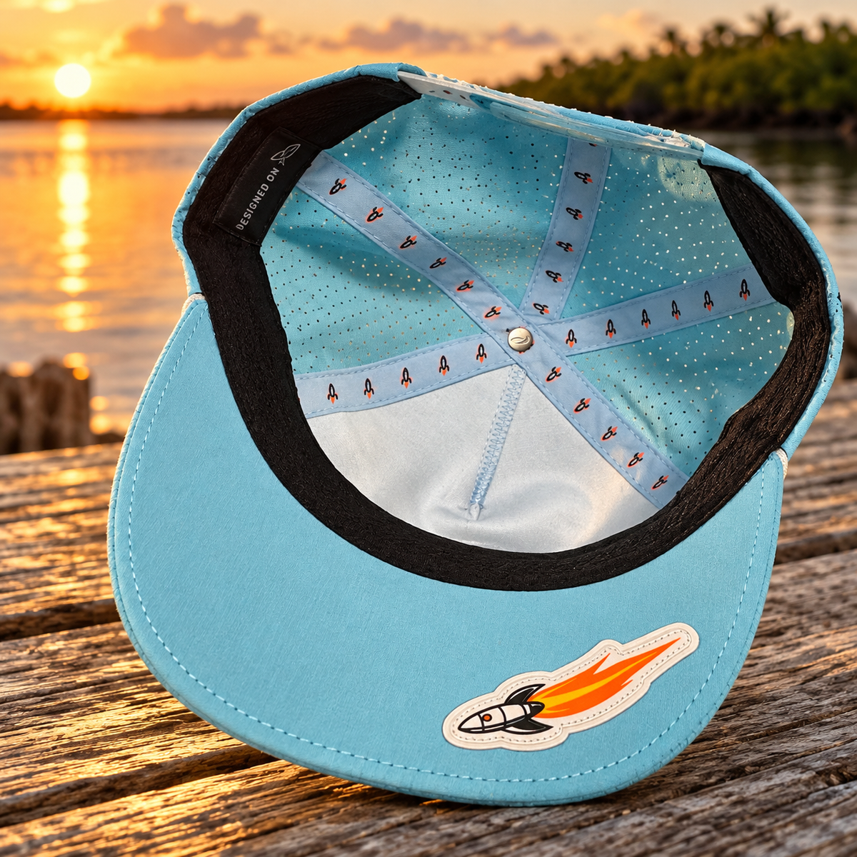 Space Coast Angler Co. Logo Waterproof Hat