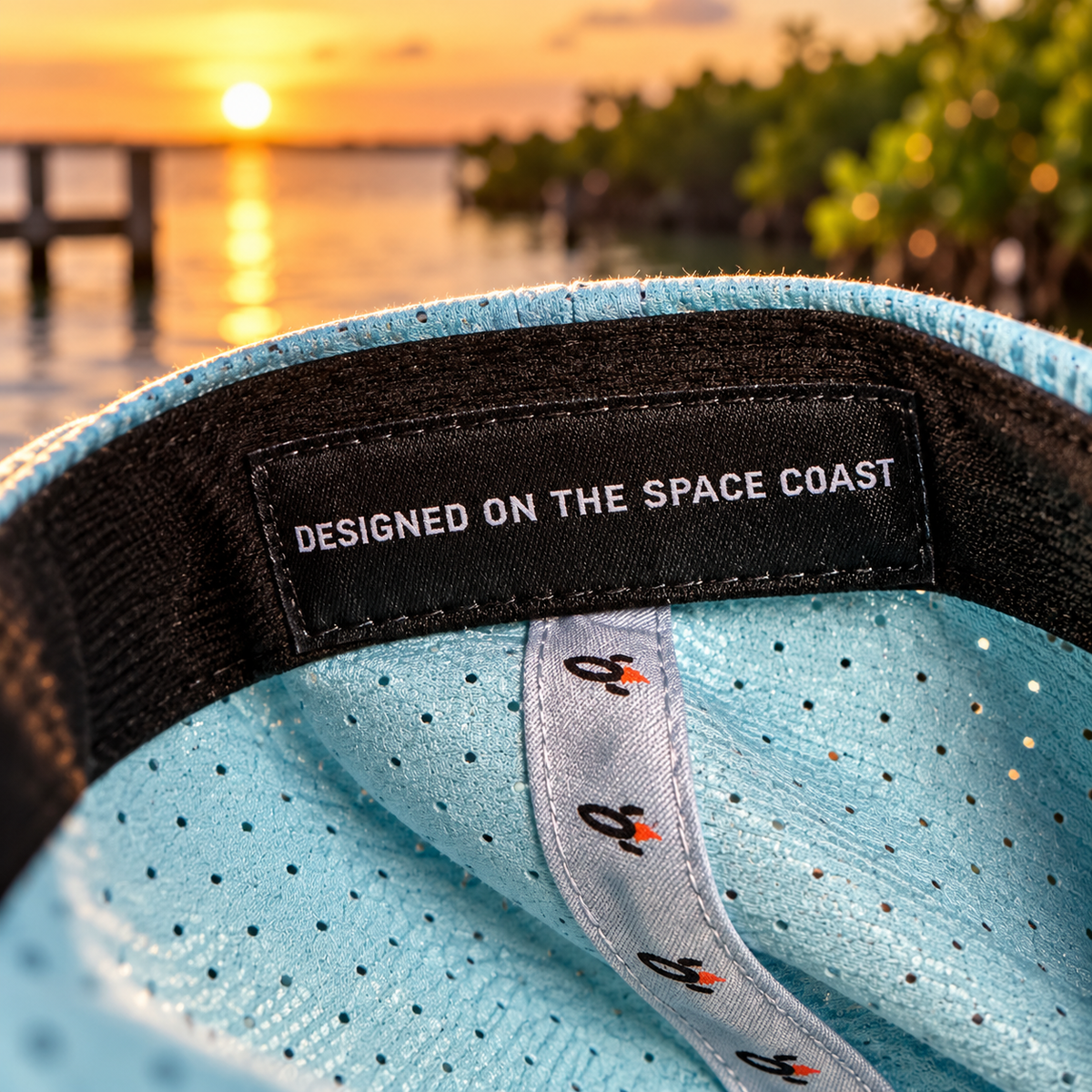 Space Coast Angler Co. Logo Waterproof Hat