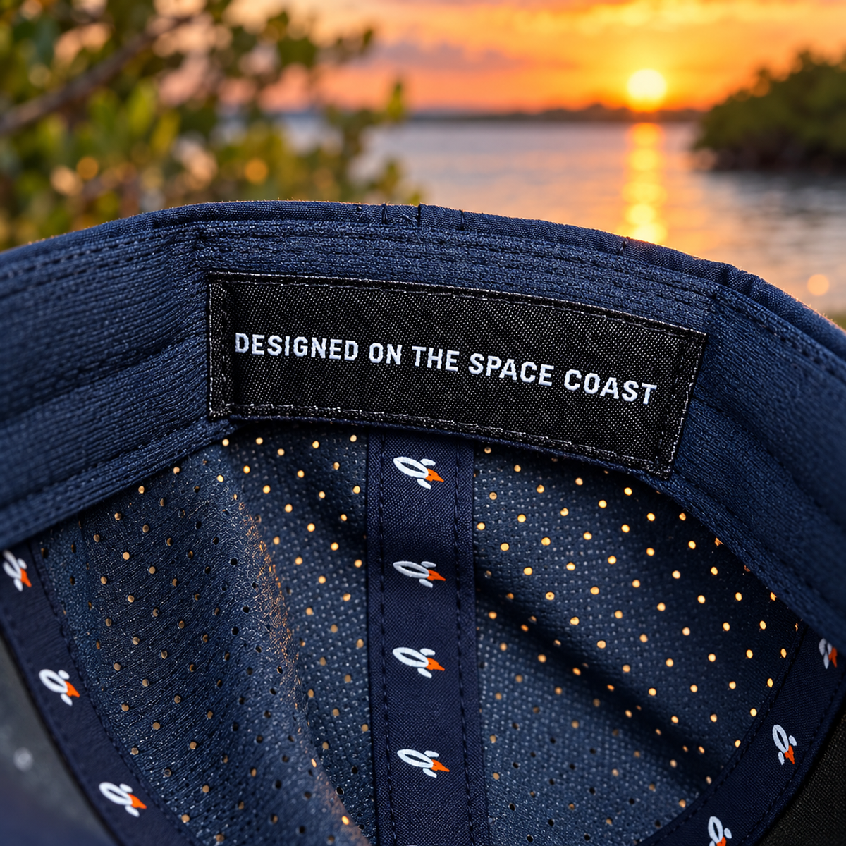 Space Coast Angler Co. Logo Waterproof Hat