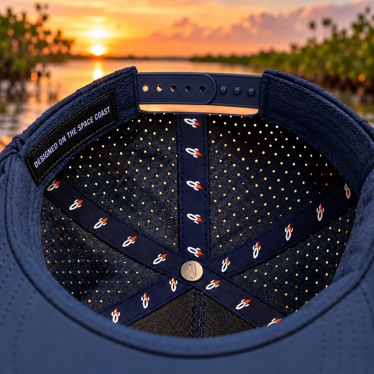 Space Coast Angler Co. Logo Waterproof Hat